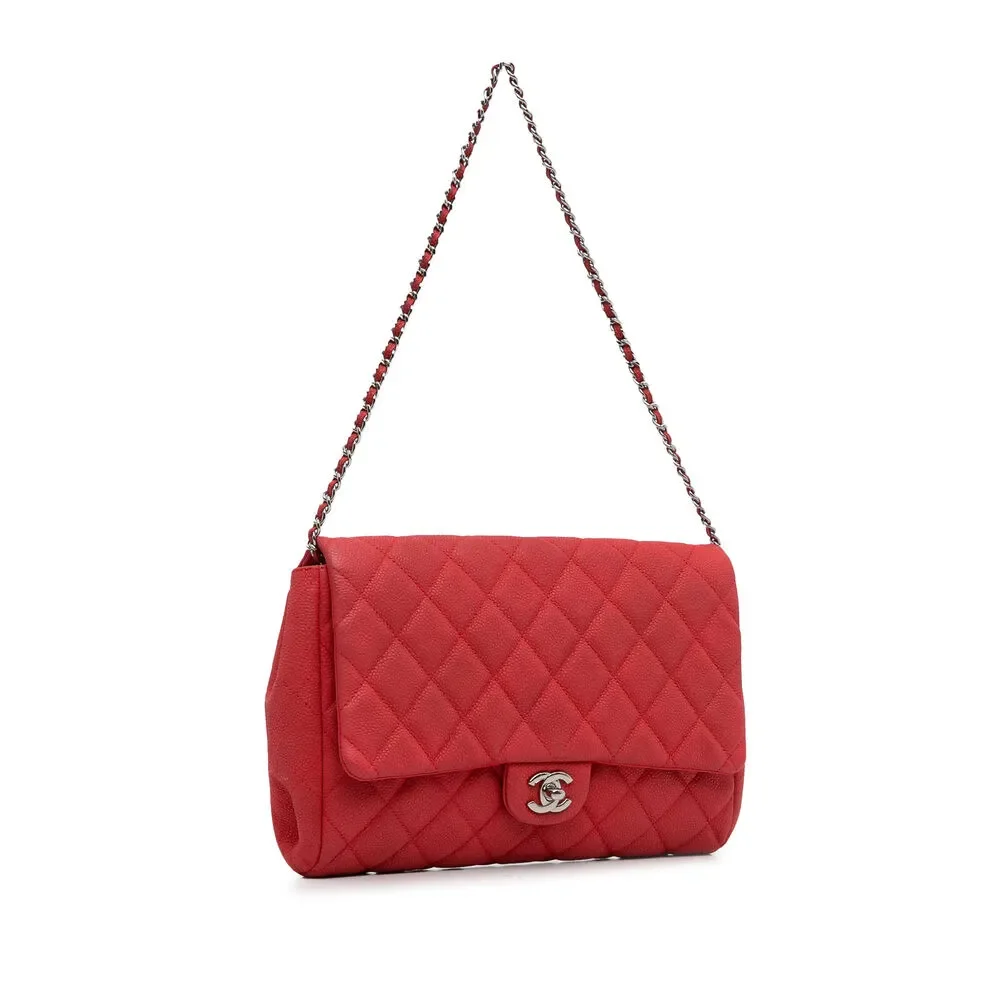 Auth Chanel Quilted Caviar New Clutch #127246C27B - Picture 2 of 11